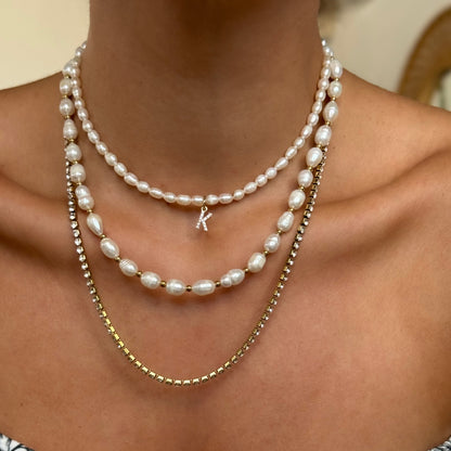 Monogram Pearls